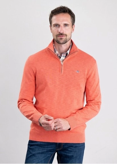 Big Clearance Event Daily Hot Deal Cotton Flamme Half Zip