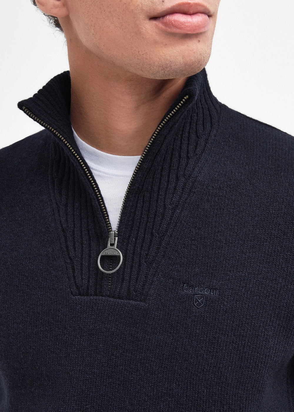 Essential Lambswool Half Zip Jumper Weekend Flash Offer