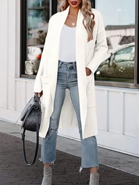 Flash Discount Today Today Only Discount Alert Open Front Dropped Shoulder Outerwear
