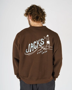 Daily Special Offer Perfect Gift Offer Bobber Heavyweight Crewneck - Brown