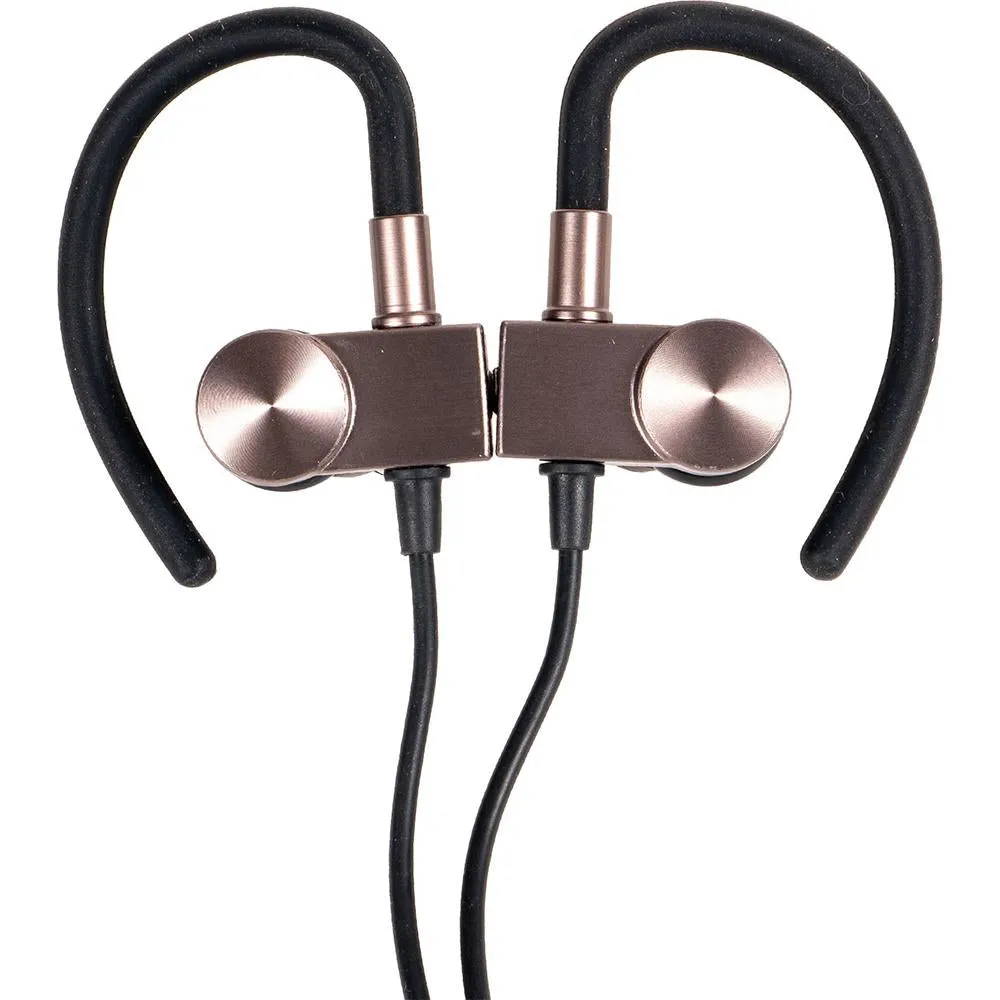 Today Only Hot Pick Dont Miss These Savings Deco Gear Magnetic Wireless Sport Earbuds - Gun Metal Grey - Carrying Case - Open Box