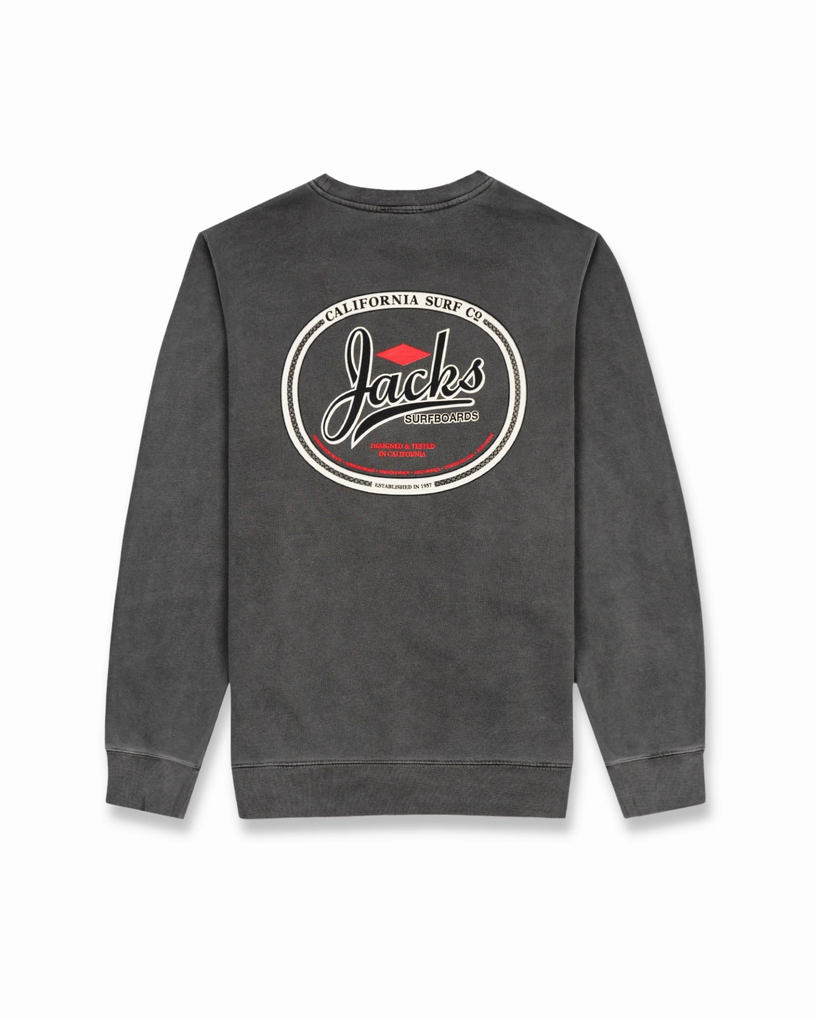 Trenton Pigment Crewneck Sweatshirt - Pigment Black Gift Ideas Galore Today Only Hot Sale