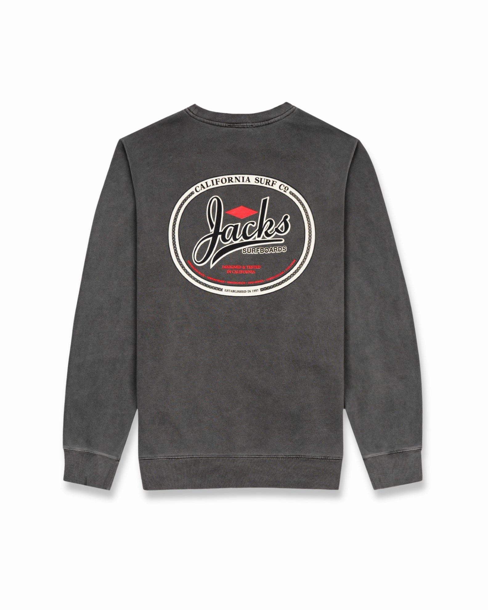 Trenton Pigment Crewneck Sweatshirt - Pigment Black Special Deals Online