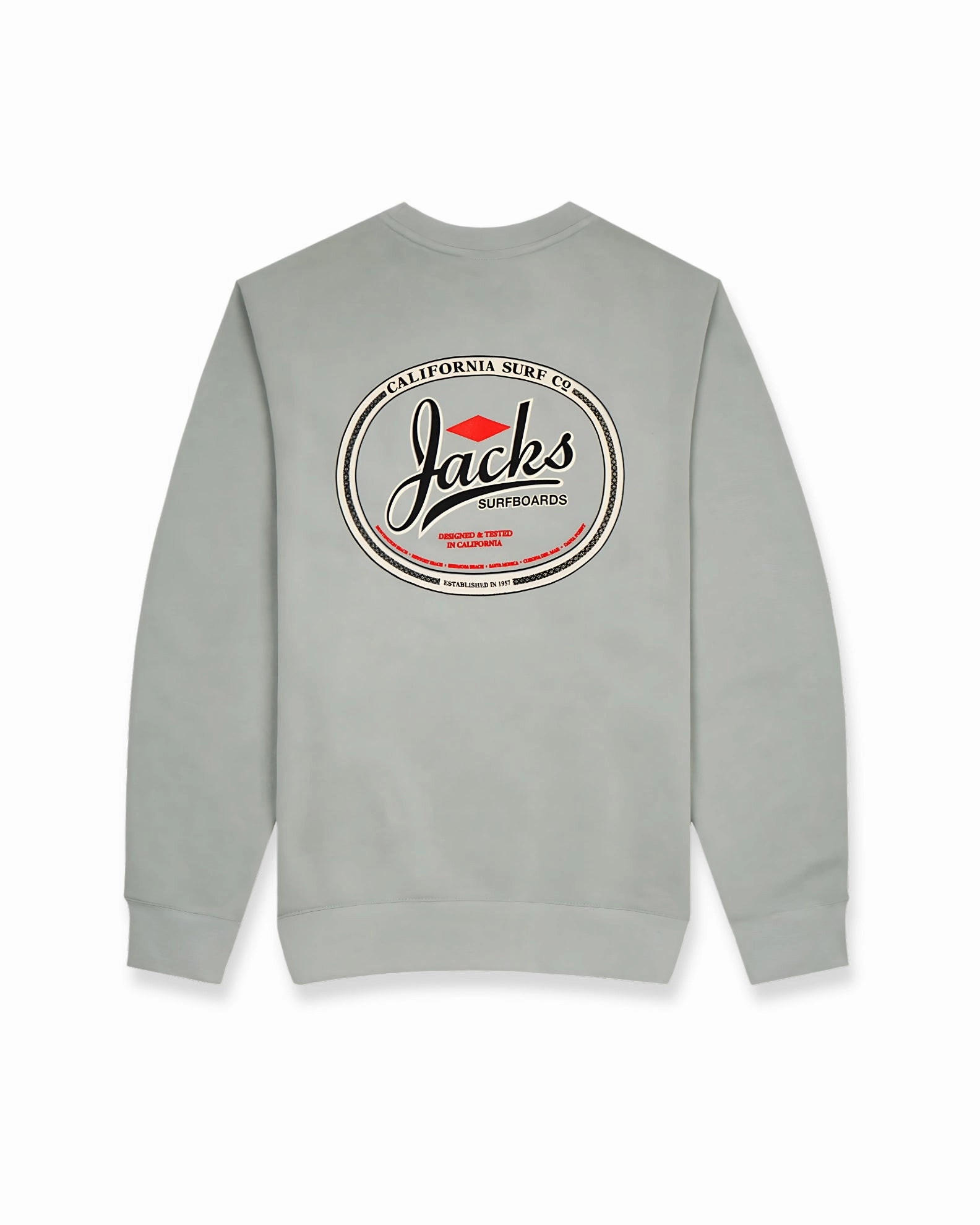 Trenton Pigment Crewneck Sweatshirt - Pigment Sage Weekend Flash Offer Dont Miss This Deal