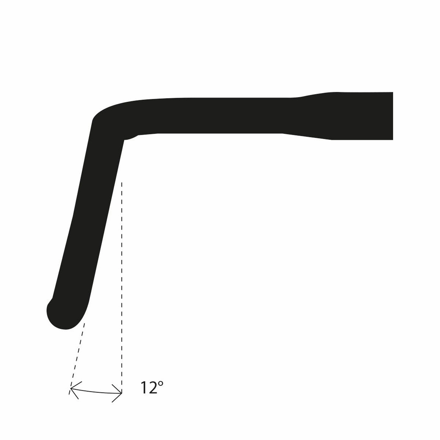 Deda Gravel 100 handlebar - Black