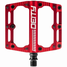 Deity Black Kat pedals - Red