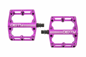 Deity Black Kat Pedals Flat / Platform Purple