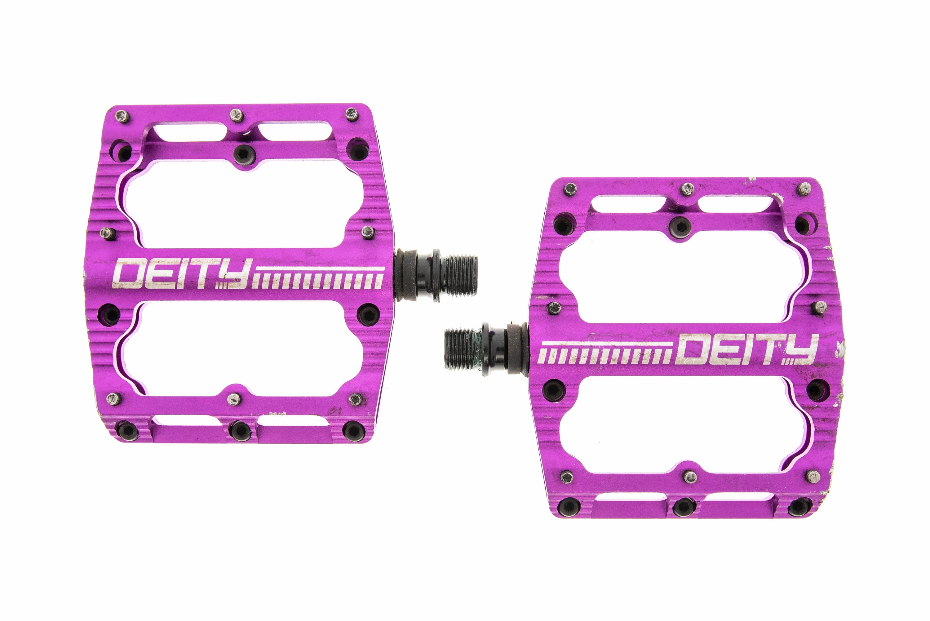 Deity Black Kat Pedals Flat / Platform Purple