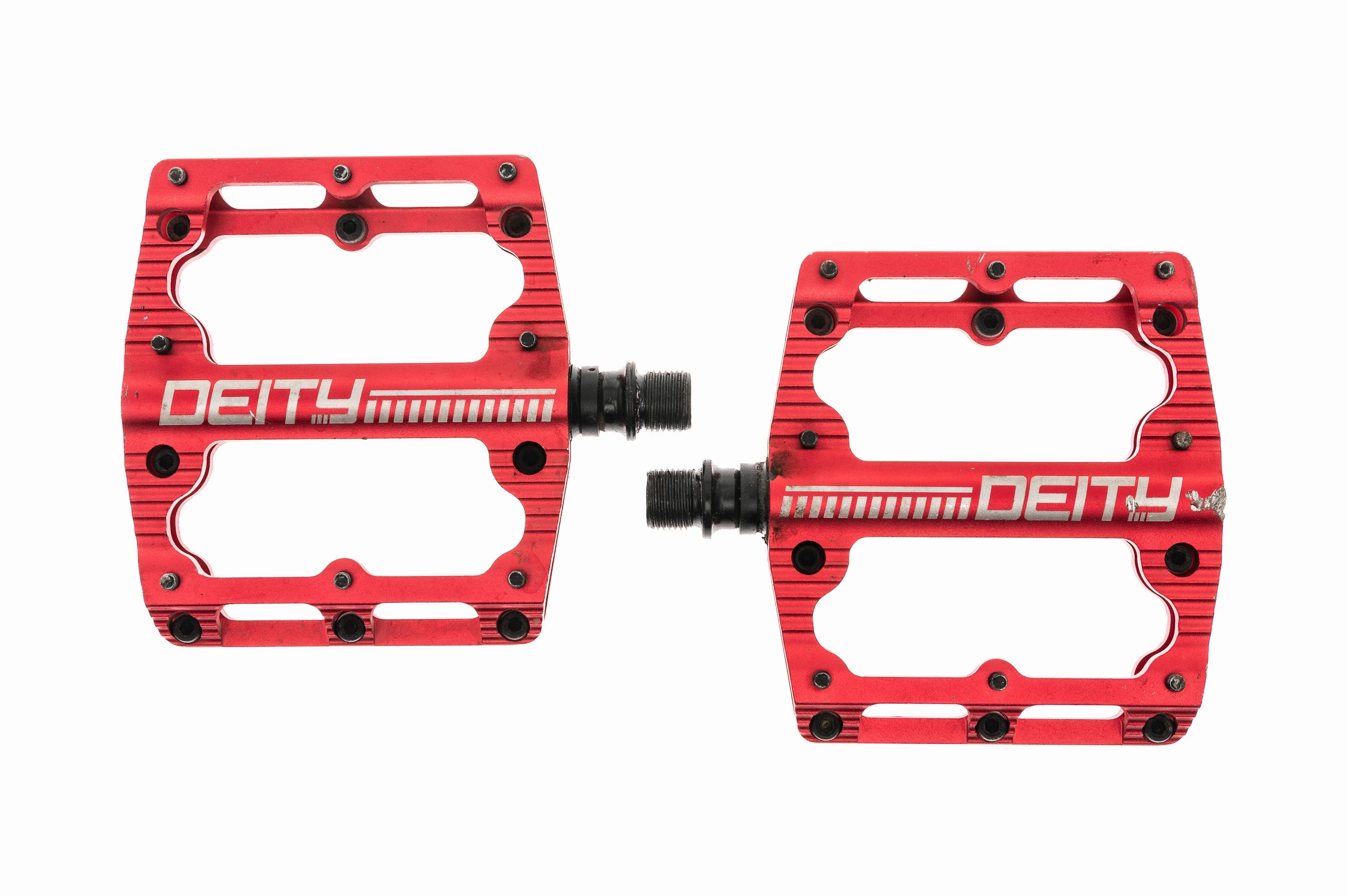 Deity Black Kat Pedals Platform Red