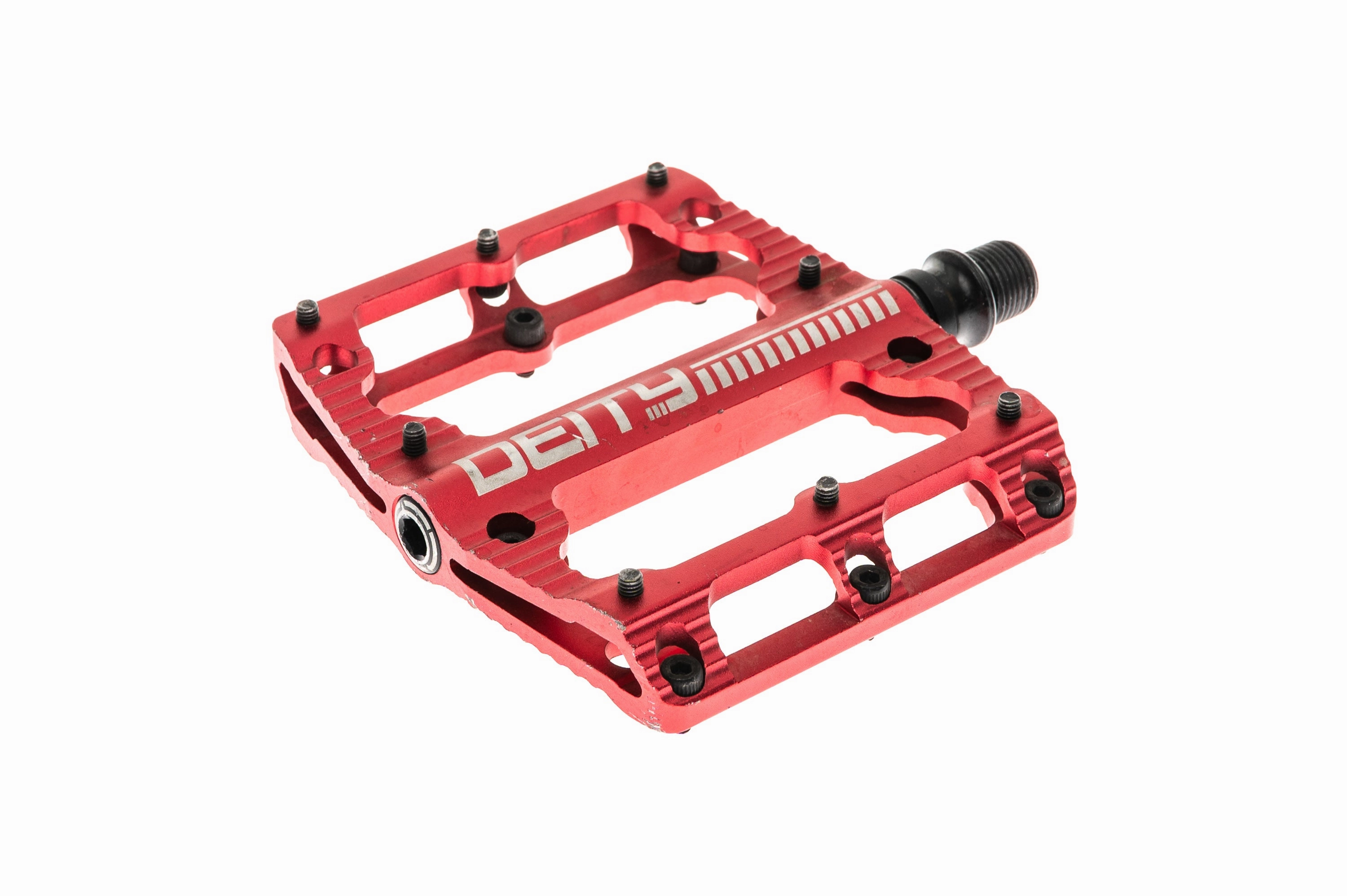 Deity Black Kat Pedals Platform Red