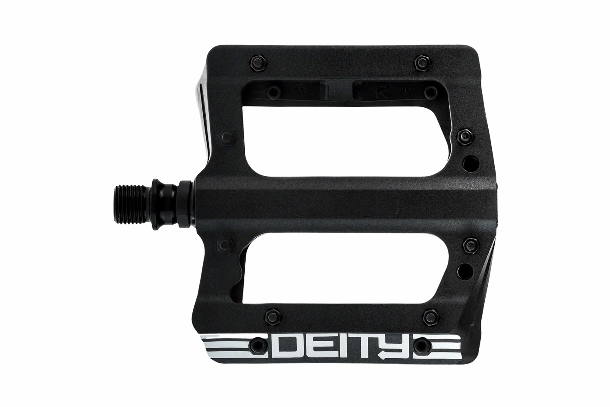 Deity Compound V2 Flat Pedals Black