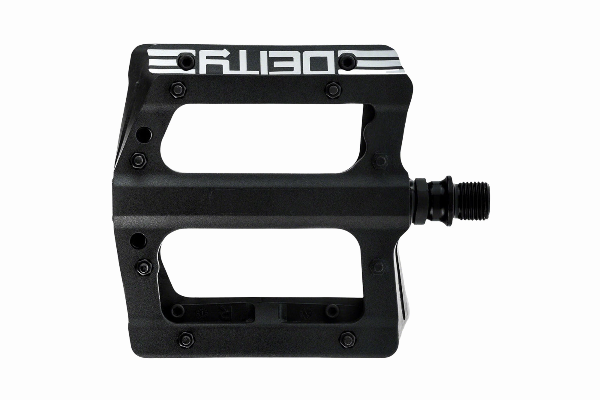 Deity Compound V2 Flat Pedals Black
