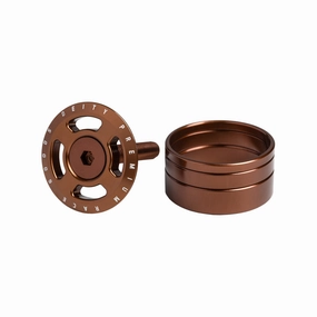 Deity Crosshair Headset Cap - Brown