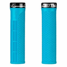 Deity Lockjaw Grips - Blue 