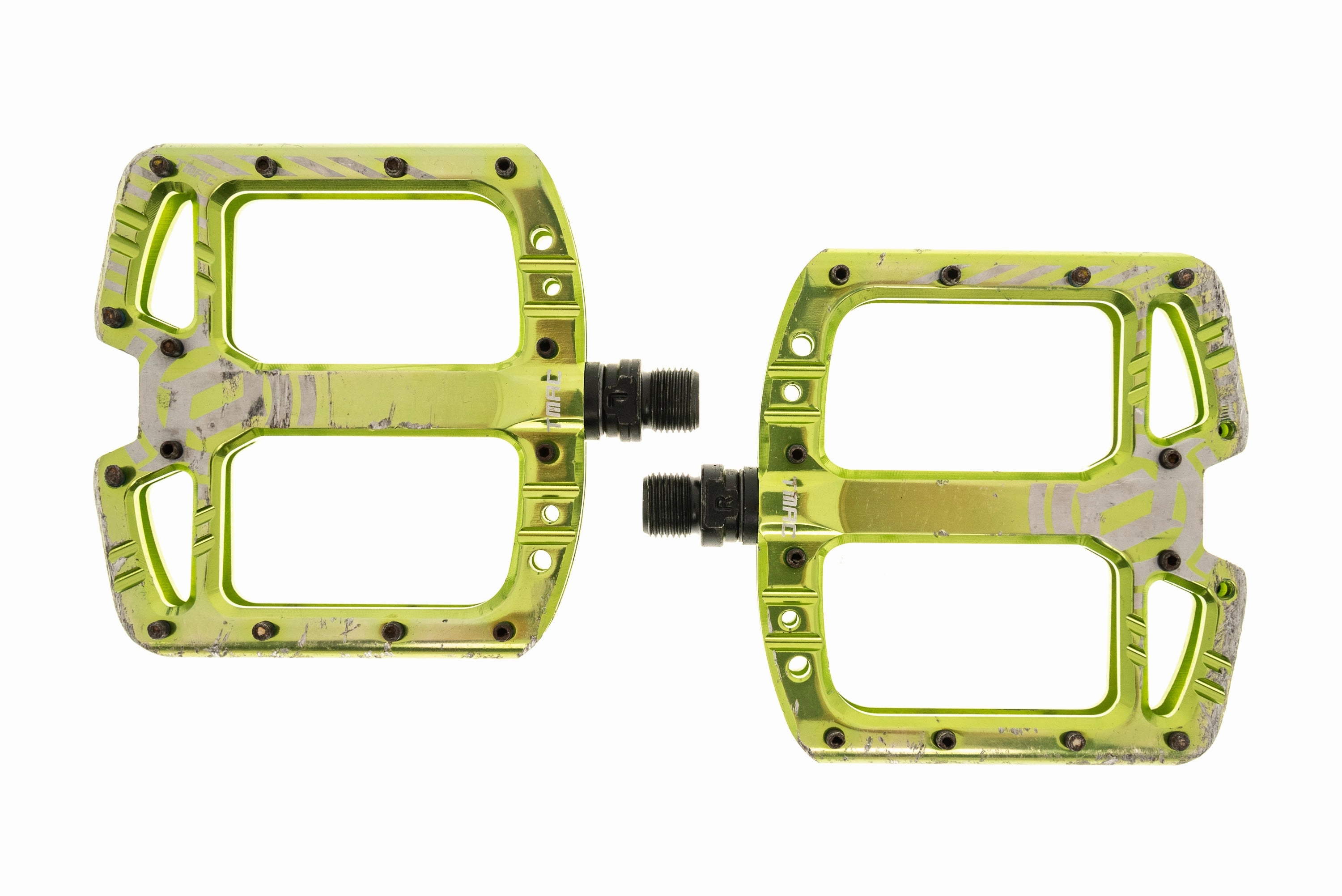 Deity TMAC Pedals Platform Green