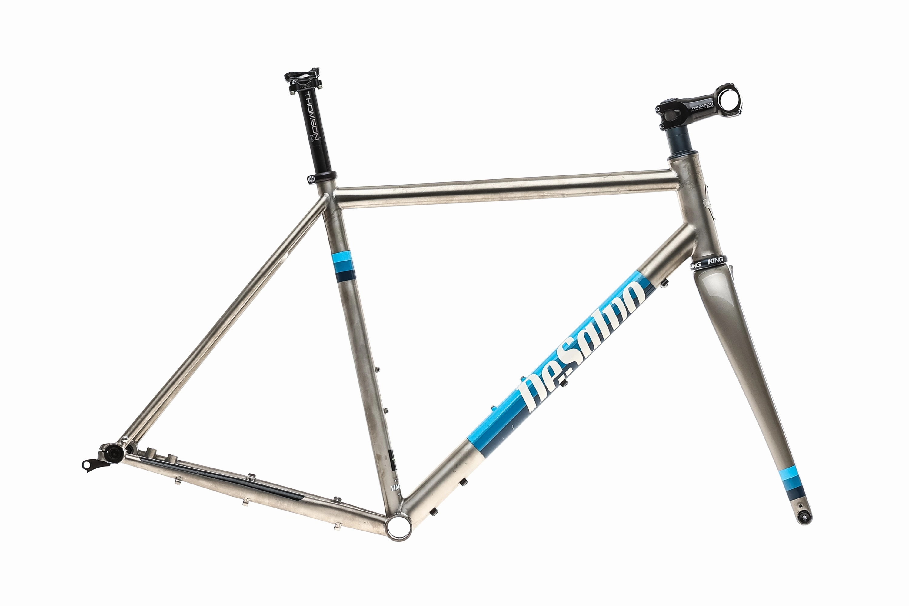 Desalvo Custom Titanium Gravel Medium Frameset - 2022