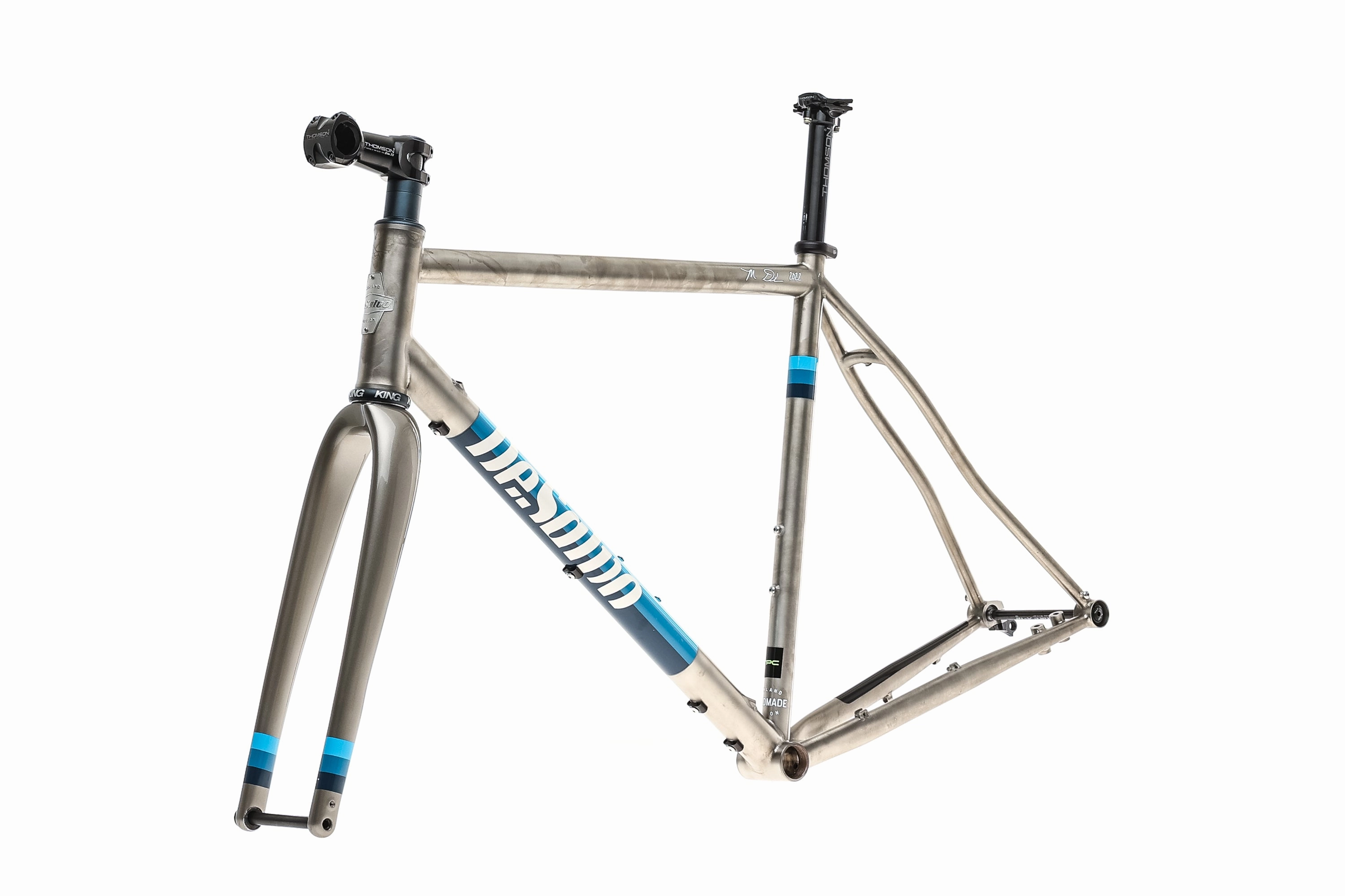 Desalvo Custom Titanium Gravel Medium Frameset - 2022