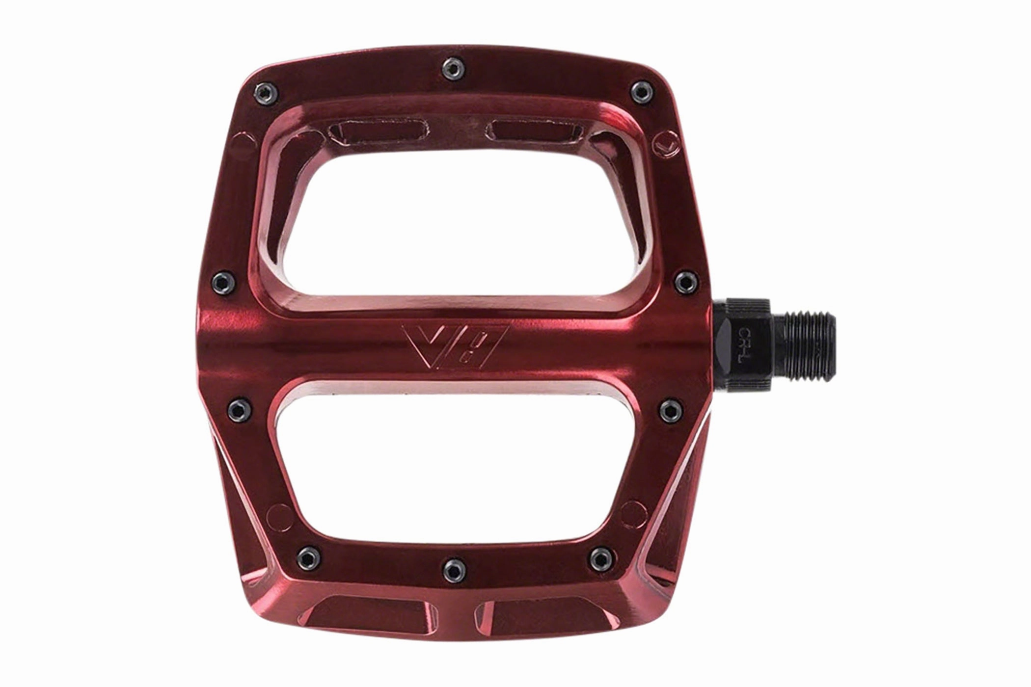 DMR V8 Platform Pedals Aluminum Electric Red