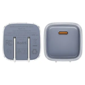 Shop Smart Save Limited Time Discount Acefast A55 Fast Charge Wall Charger Pd30W Gan (1Xusb-C) Us Mica Gray