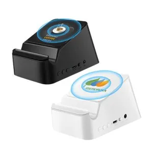 Save Big Online Wireless Charging Bluetooth Speaker With Phone Stand