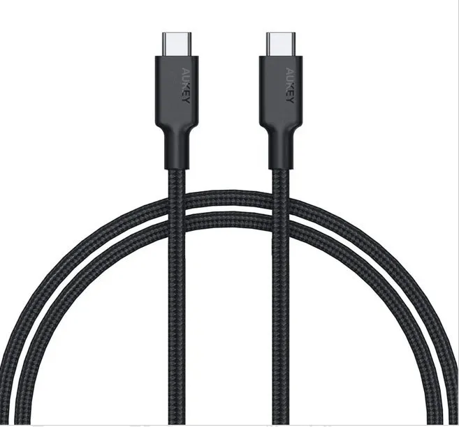 Big Sale Today Aukey Cb-Cd21 Gen2 E Marker Pd 100W Usb 3.1 Type C To Type C Cable