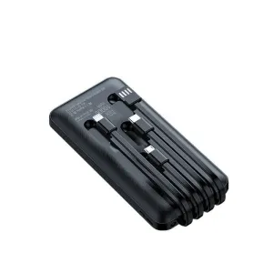 10000Mah Powerbank With 4 Built-In Cable Todays Trending Deals