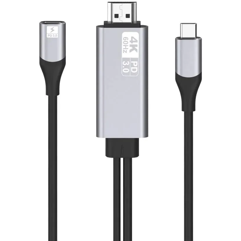 EndofWeek Deals Onten Otn-9572Pd Usb-C To Hdmi 4K Cable