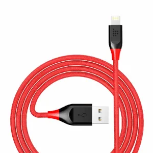 Tronsmart Lta07 Braided Nylon (Apple Mfi Certified) Lightning Cable Red Trendy Picks Today Hot Offer Frenzy