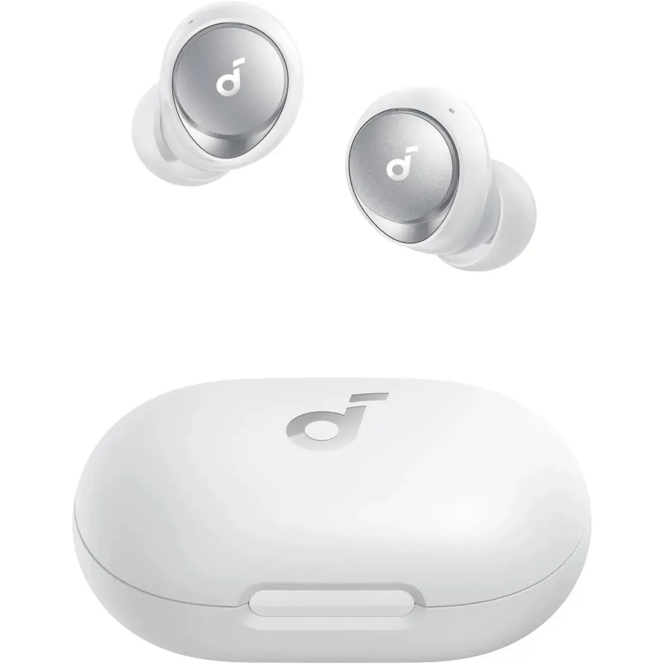 Grab Your Hot Pick Todays Steal Anker Space A40 Long Lasting Noise Cancelling Earbuds White