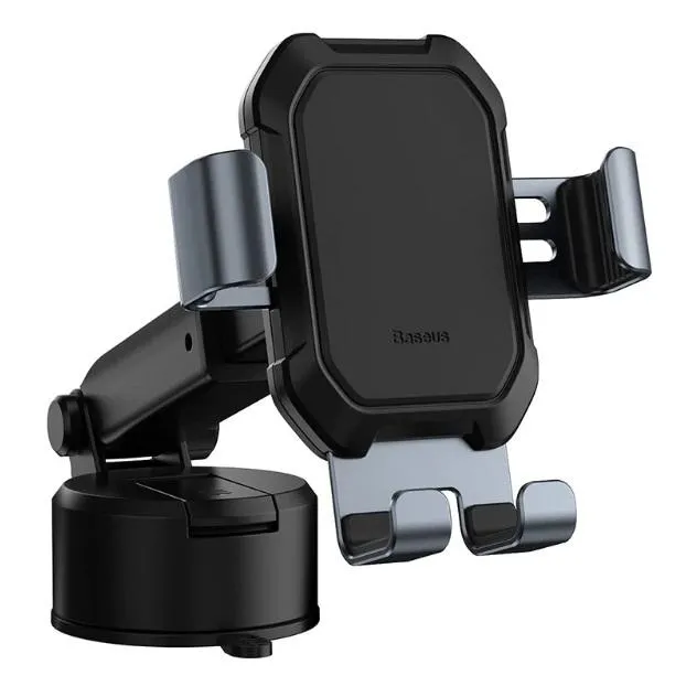 Baseus Tank Gravity Car Mount Holder With Suction Base - Black Hot Savings Alert Hot Pick of the Day