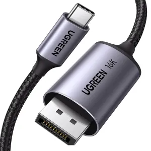 Todays Best Deal Ugreen 25864 Usb-C To Displayport 2.1 16K Cable 1.5M