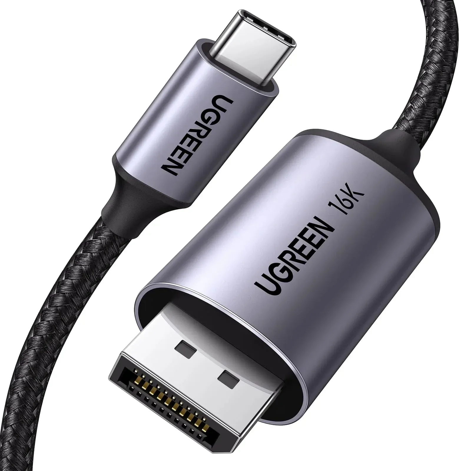 Todays Best Deal Ugreen 25864 Usb-C To Displayport 2.1 16K Cable 1.5M