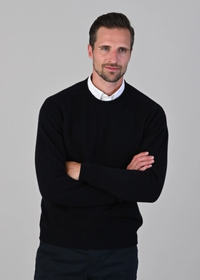 Shop Hot Picks Surprise Offer Now Leven 2 Ply Lambswool Crew Neck