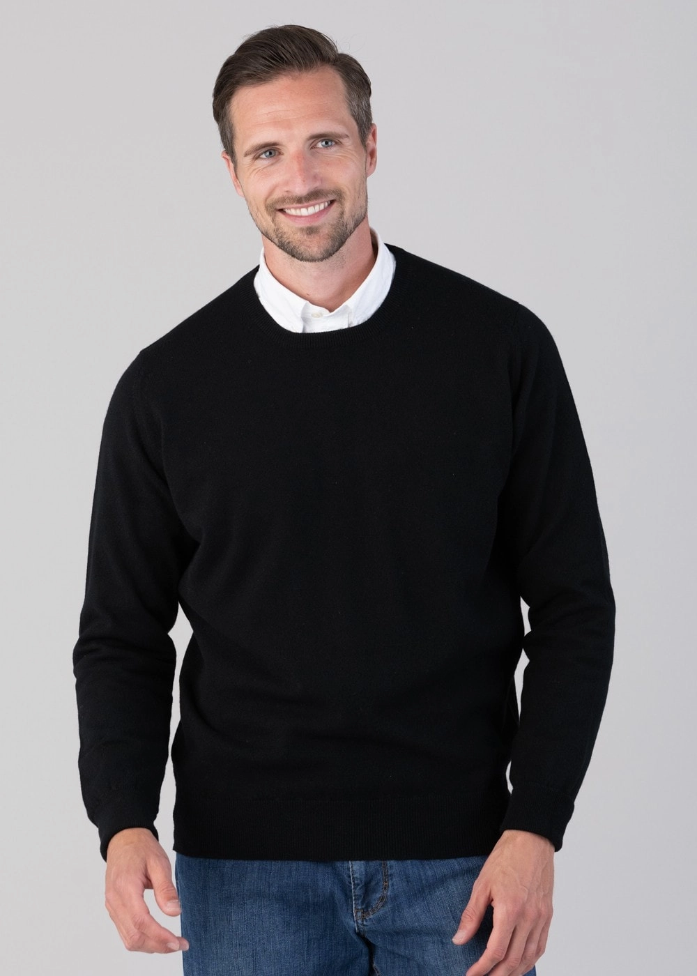 Special Occasion Discount Oxton 1 Ply Cashmere Crew Neck
