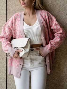 EndofWeek Deals Clearance Alert Now Button Up Long Sleeve Cardigan