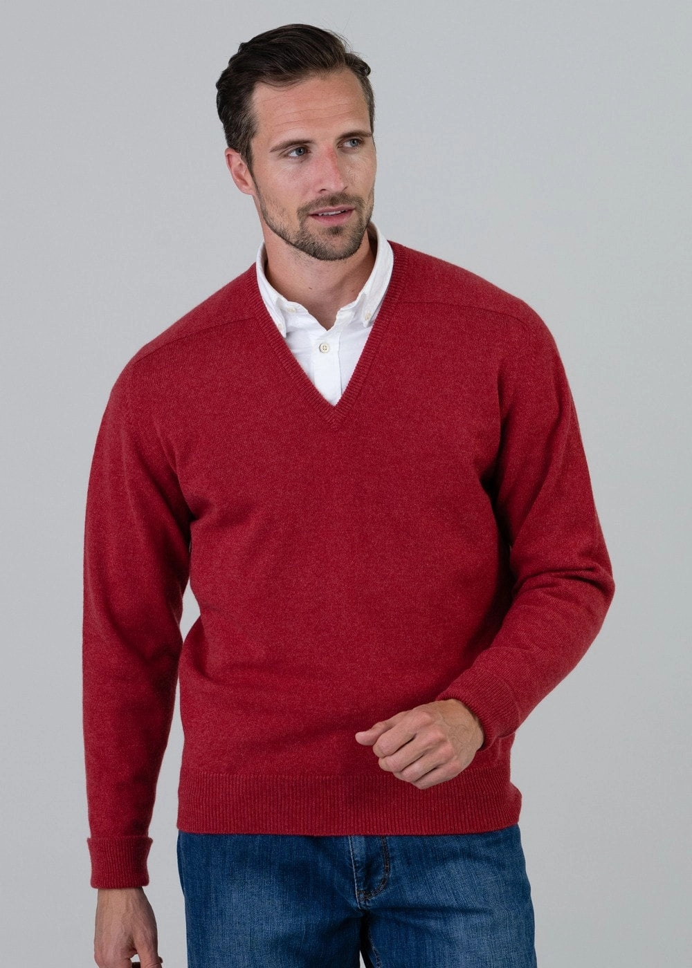 Melrose 2 Ply Cashmere V-Neck Online Exclusive Deal
