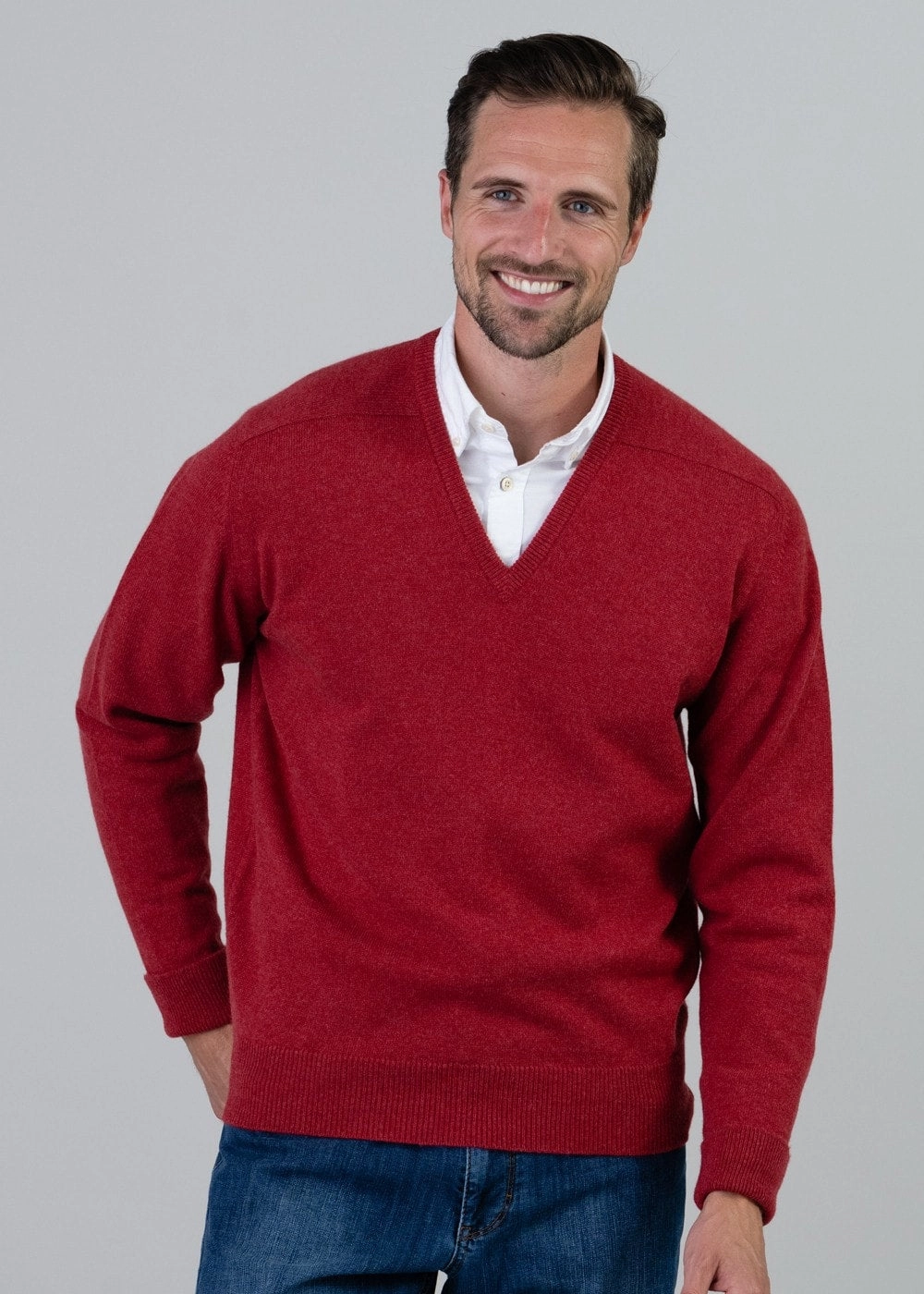 Clearance Sale Melrose 2 Ply Cashmere V-Neck