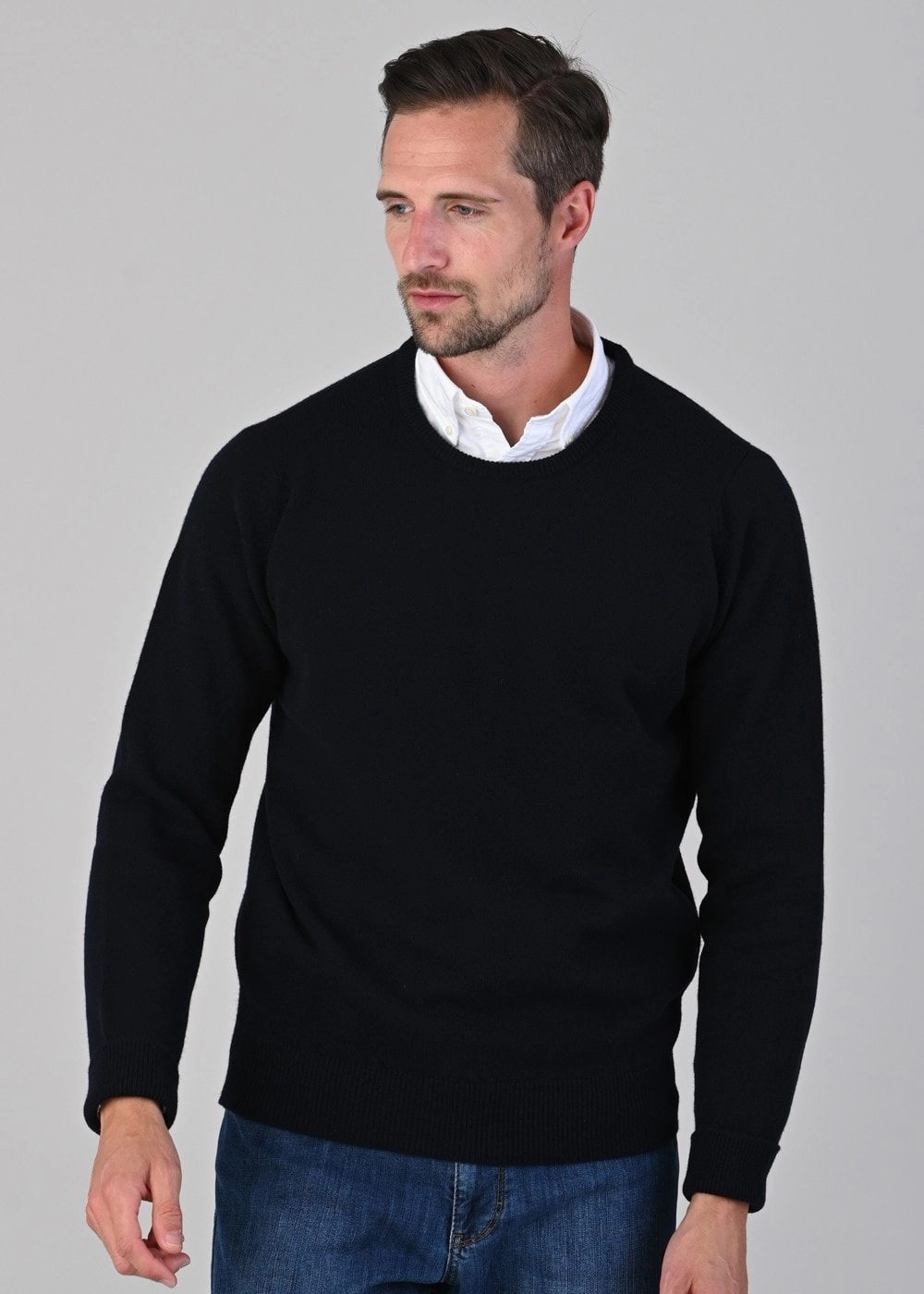 Rob 2 Ply Lambswool Crew Neck Grab Todays Deal Clearance Event Today
