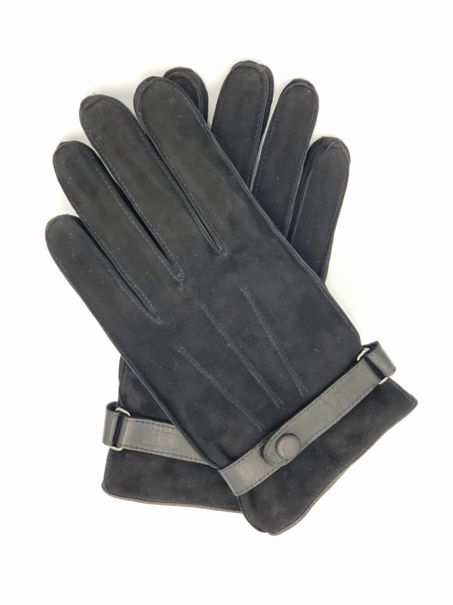Albee Men'S Suede Leather Gloves Perfect Gift Offer