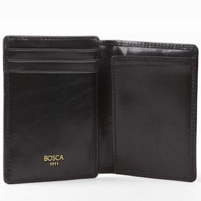 Special Steal Event Mega Online Discount Old Leather Front Pocket I.D. Wallet