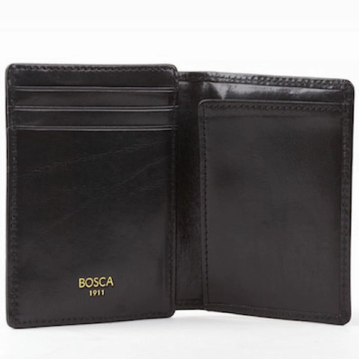 Special Steal Event Mega Online Discount Old Leather Front Pocket I.D. Wallet