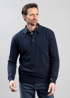 Hutherston Knitted Polo Shirt Perfect Gift Sale Hot Offer Event