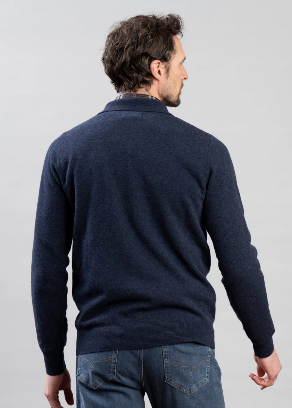 Hutherston Knitted Polo Shirt Special Online Offer