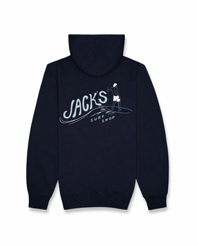 Bobber Classic Pullover Hoodie - Navy Today Only Steal Special Price Offer