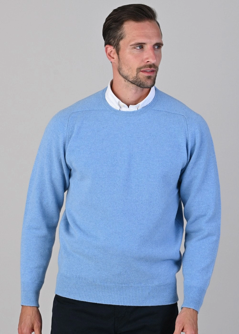 Sale Ending Soon Hot Deal Alert Leven 2 Ply Lambswool Crew Neck