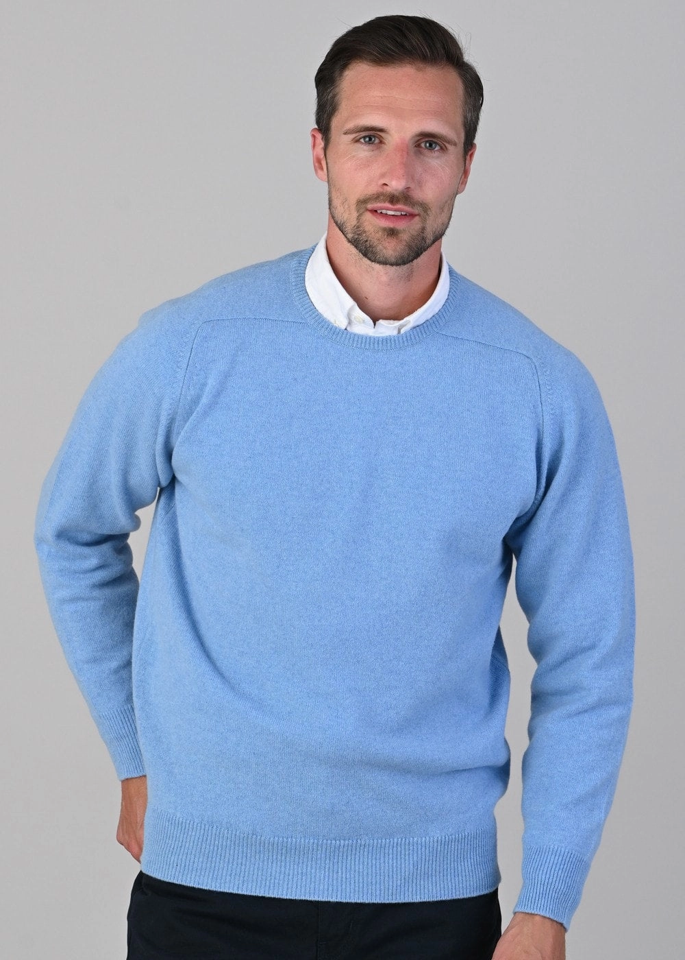 Leven 2 Ply Lambswool Crew Neck Special Deal Frenzy