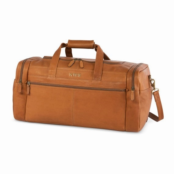 Sweet Deal Today Online Exclusive Savings Dorado 21" Multi-Pocket Carry-On Leather Duffel
