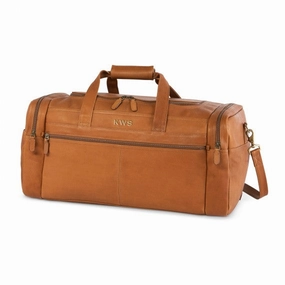 Sweet Deal Today Online Exclusive Savings Dorado 21" Multi-Pocket Carry-On Leather Duffel
