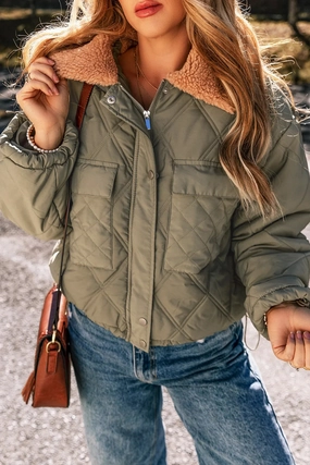 Best Price Today Today Only Special Drawstring Collared Neck Long Sleeve Winter Coat