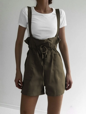 Drawstring Wide Strap Overalls With Pockets Dont Miss These Savings